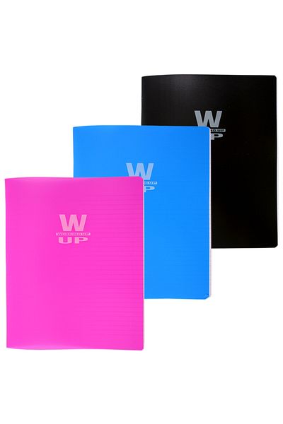 PIGNA Notebook A4, 60 Sheets, Dictation, PP Cover, 230 gsm, Assorted, Working Up, Pigna