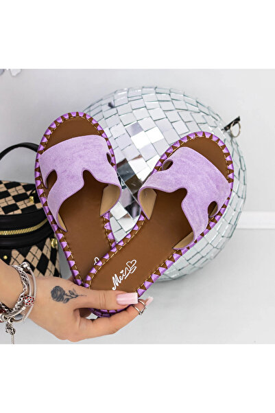 mei Women's Slippers with Low Sole 3BL3 Purple | Mei