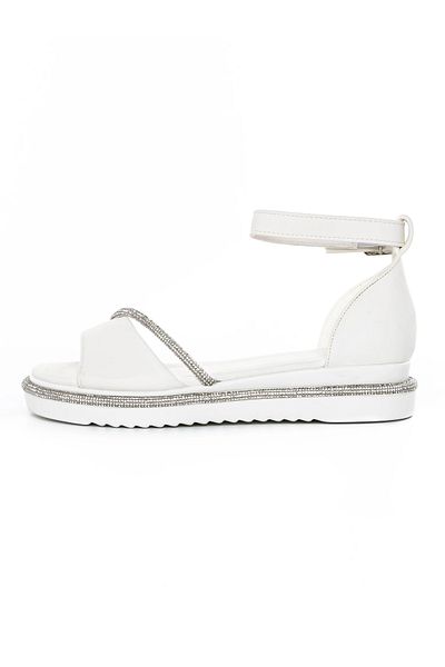 mei Girls Sandals 5GZ61 White | Mei