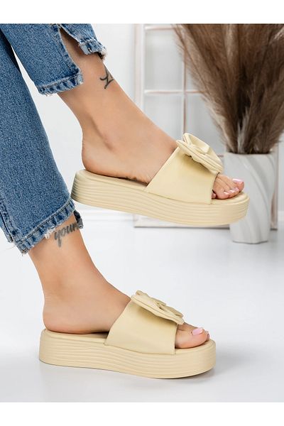 mei Women's Slippers with Low Sole 3AW319 Green | Mei