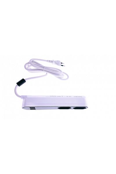 OEM Allocacoc-Extension cord 2 EU sockets+2 USB, 2.1A, 1.5m