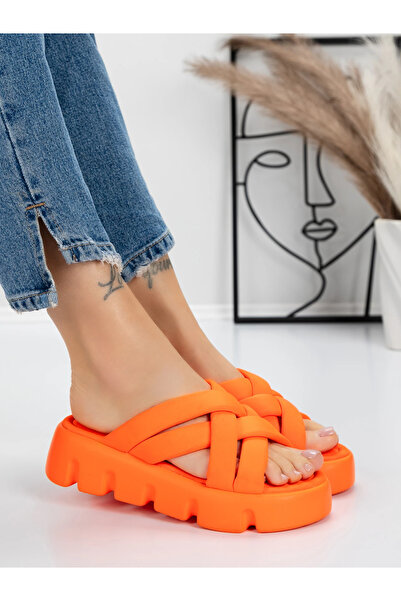 mei Women's Slippers 2HXS3 Orange | Meli