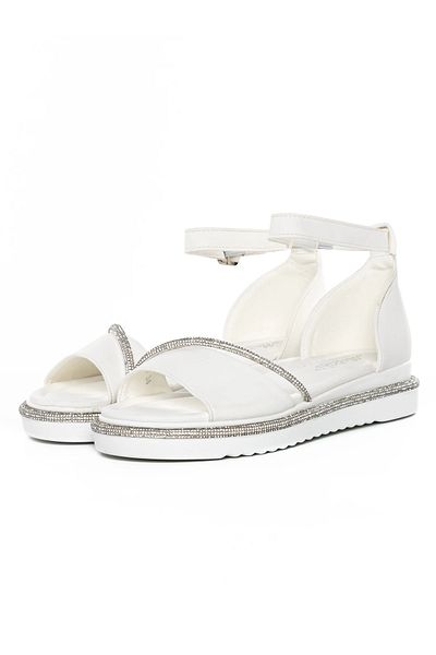 mei Girls Sandals 5GZ61 White | Mei
