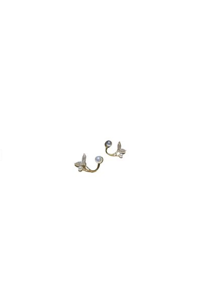 OEM Oceania Earrings, Metal Alloy, Gold