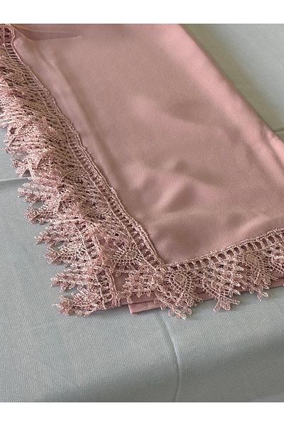 Sevgi Bağı Head Cover Needle Embroidery Prayer Cover, Mevlüt Cover