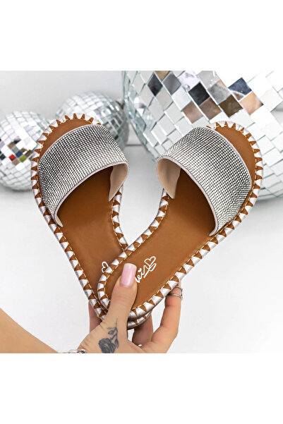 mei Women's Slippers with Low Sole 3BL1 Grey | Mei