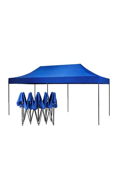 Optim Solution Cort pliabil pentru evenimente, cadru metalic, 3 x 6 m, OPTIM SOLUTION, grădină, terasă, exterior