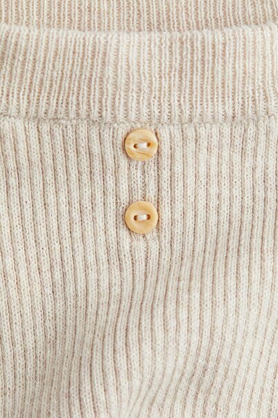 H&M Lastik Örgülü Pantolon
