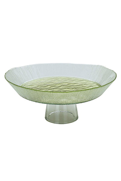 Generic حامل زجاجي من معرض السيف، 21×21×9 سم - أخضر