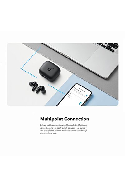 Anker Ακουστικά SoundCore P30i In-Ear, Ασύρματα, IP54, Bluetooth 5.4, Φόρτιση Type-C - Πράσινο