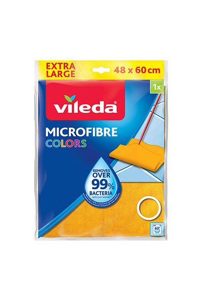 Vileda Vileda Microfibre Cloth Colors Extra Large 19650, 48 x 60 cm, orange