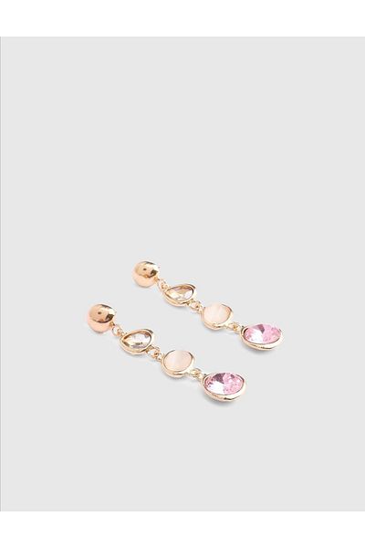İLVİ Kucova Pink Women's Earrings