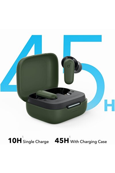 Anker Ακουστικά SoundCore P30i In-Ear, Ασύρματα, IP54, Bluetooth 5.4, Φόρτιση Type-C - Πράσινο