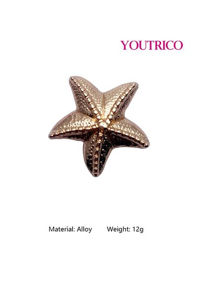 Youtrico 1pc New Metal Jibbitz Charm for Crocs - Slipper Ornament