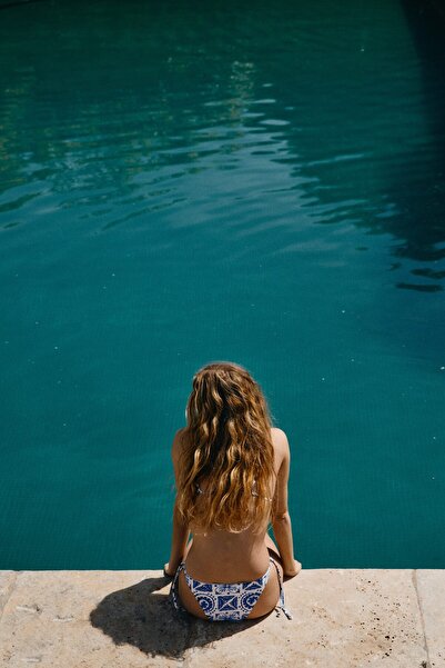 H&M Yanları Bağcıklı Bikini Altı