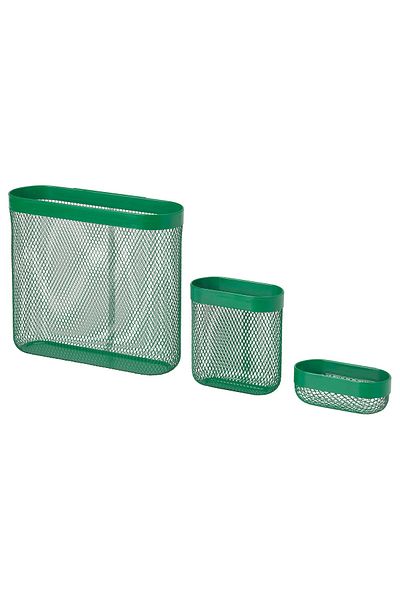 IKEA Skadis Green 3 Basket Multi-Purpose Board Piece