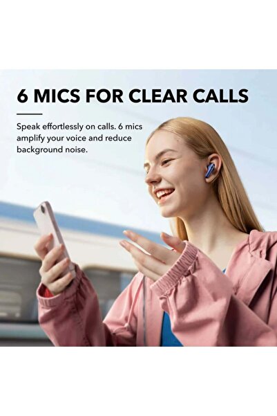 Anker In-Ear Headphones Bluetooth 5.3, ANC 2.0, Hi-Res, LDAC, IPX4, (A3947G31) - Blue