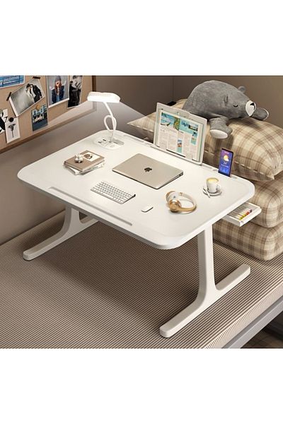 Generic Rechargeable Small Bed Desk Folding Dormitory Student Study Desk