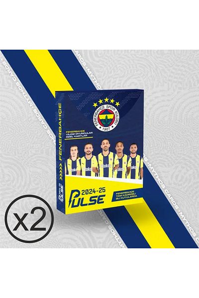 Fenerbahçe Mythos Cards Pulse Player Card Two Pieces