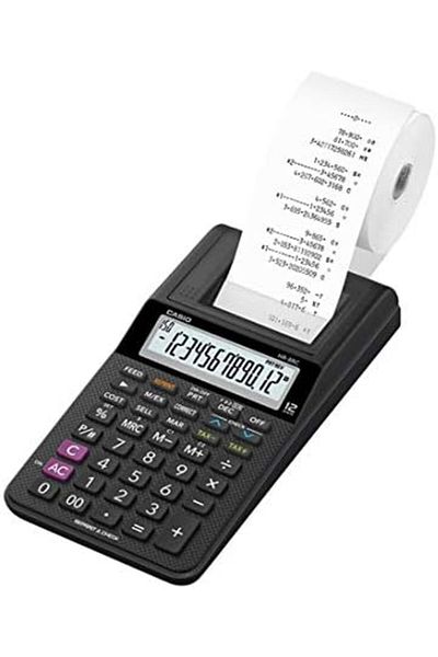 Casio Casio Hr8Rcbk Mini Printing Calculator, Black, D21