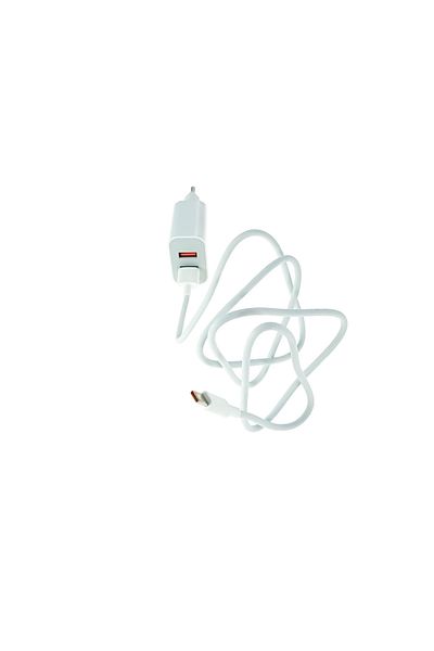 OEM FONENG EU45 mains charger set, 2.4A 12W, 2 X USB, with USB cable and Type C male connector