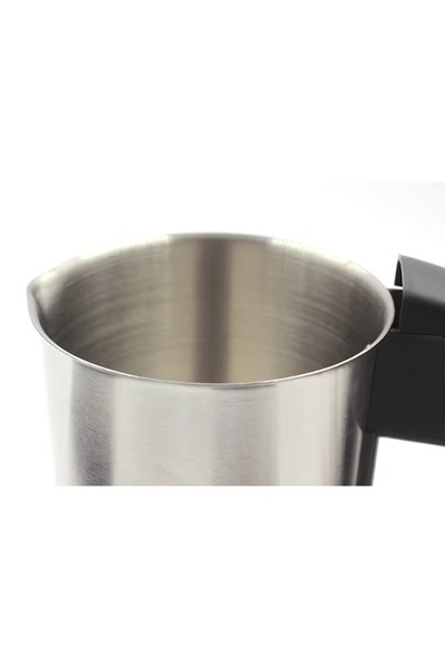 DLC Electric Kettle – 500ml, Compact Countertop Kettle in Silver/Black, Fast Boil