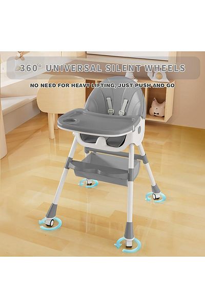 rexa 5 in 1 High Chairs for Babies and Toddlers 34 X 25 X 27