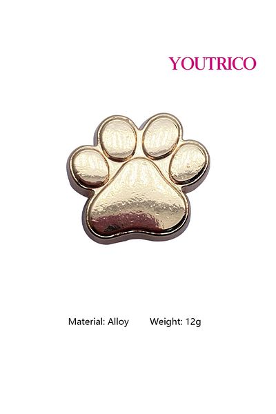 Youtrico 1pc New Metal Jibbitz Charm for Crocs - Slipper Ornament