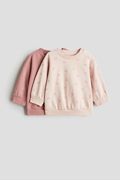 H&M 2’li Pamuklu Sweatshirt