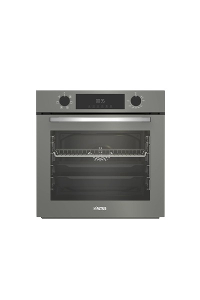 Altus Gri Cam Ankastre Set 322 G Turbo - 189 Dg Woklu - 510 G Davlumbaz