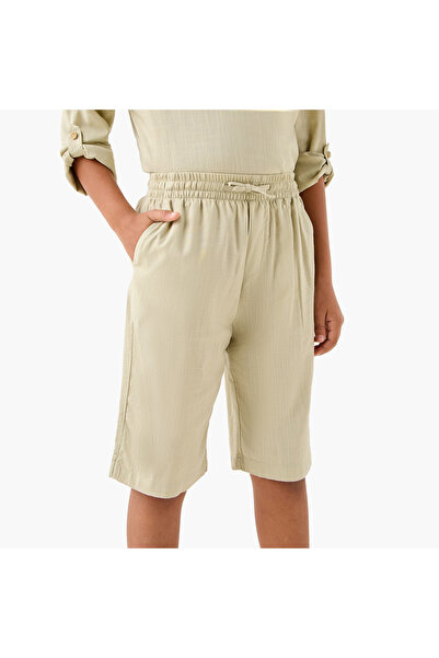 Juniors Hooded T-shirt and Shorts Set