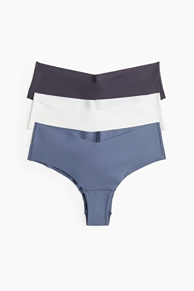 H&M 3’lü İz Yapmayan Cheeky Hipster Külot