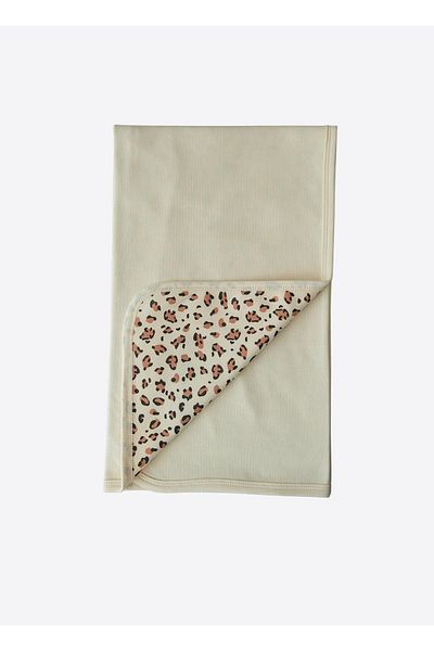 kitikate Organic Sweat Girl Blanket Natural