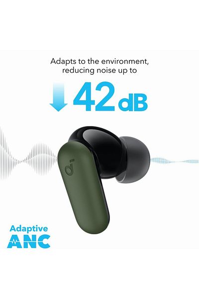 Anker Căști intraauriculare SoundCore P30i, fără fir, IP54, Bluetooth 5.4, încărcare tip C - Verzi