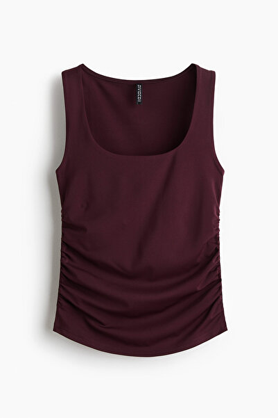 H&M Büzgülü Kolsuz Üst