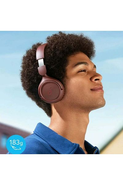 Anker Bluetooth 5.3 headphones, foldable - Anker SoundCore H30i (A3012G91) - Red