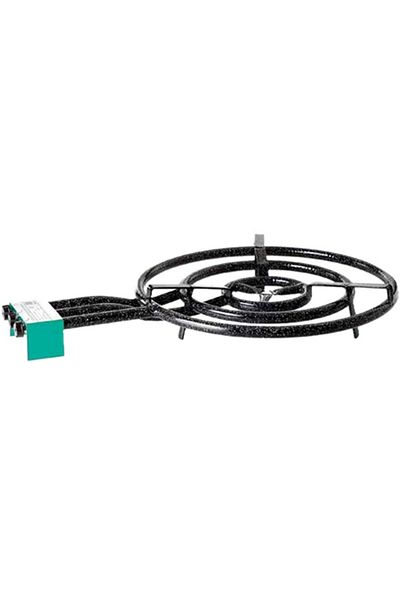 HARLEM Round burner (fireplace) 3 taps, 3 burners, LPG, interior and exterior, diameter 60 cm
