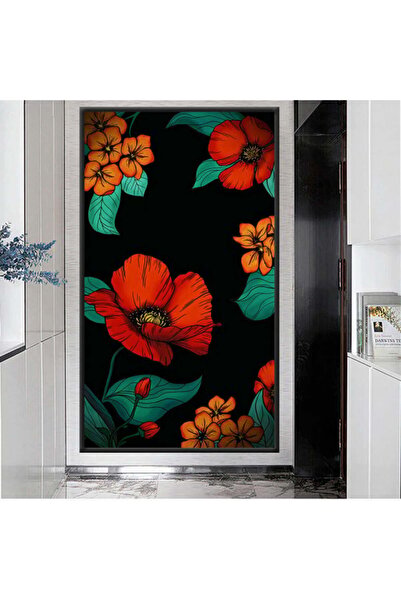 Marktna لوحة قماشية بتصميم مودرن مع برواز فضي مجوف