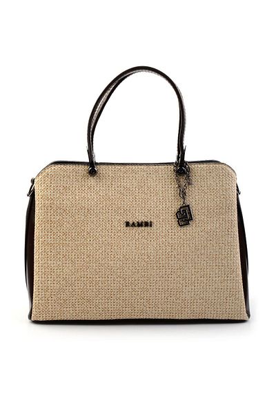 Bambi Beige Brown Women's Shoulder Bag C06636420510