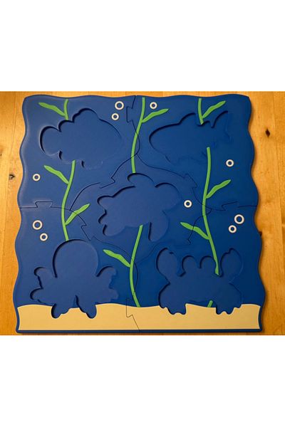 Minikbahcem Flexible Cute Ocean Creatures Matching Puzzle