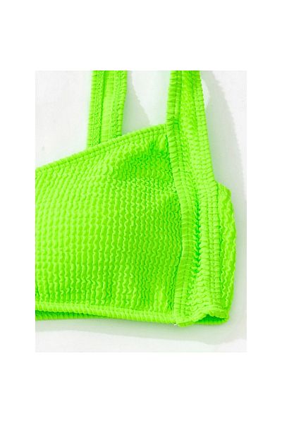 FITINT Women's swimsuit push-up high waist 2 pieces Green – FITINT 302
