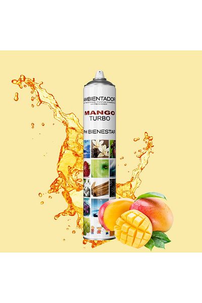 10Q Aroma Professional Room Air Freshener Turbo Spray 750ml - Mango