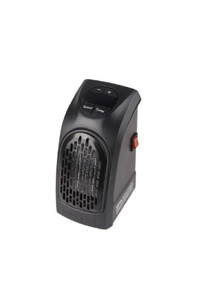 HYT Mini încălzitor portabil pentru priză, HYT ®, cu afișaj digital, termostat reglabil și două viteze