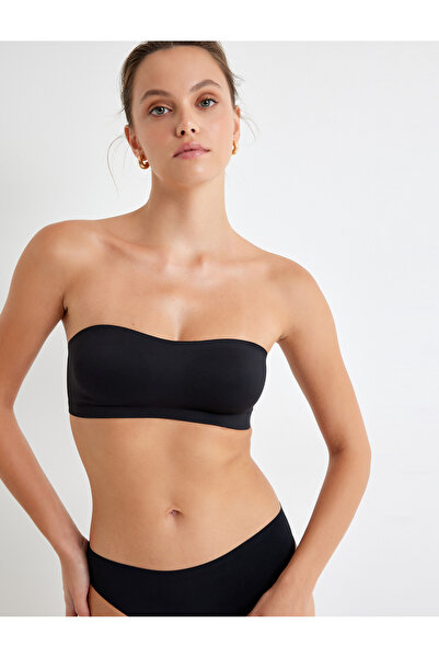 Koton Dolgusuz Balensiz Lazer Kesim Straplez Sütyen