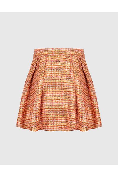 İLVİ Hera Orange Women's Skirt