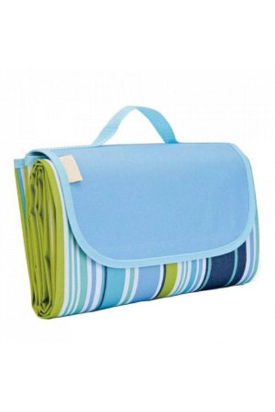 Blusmart Lifestyle Vara Covoras de picnic/Rogojina, PVC/Poliester, Portabil, Pliabil, 195 x 144 cm, Multicolo