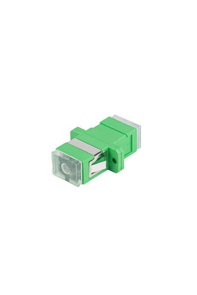 Lanberg Fiber Optic Network Adapter With Sc/apc Connectors, 43380, Sm Simplex, With Transparent Covers