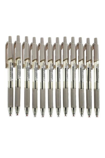 OEM Set of 12 mechanical pens with 0.7mm tip, Soft Grip, black ink, ergonomic design