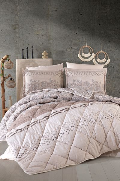 Clasy Ranforce 100% Cotton Sleeping Set Double Mahfer