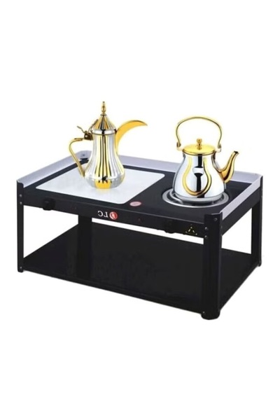 DLC سخان كهربائي للقهوة والشاي - غلاية سريعة الغليان بقوة 1250 واط للمنزل/الم...